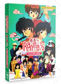 Ranma ½  + 12OVA+ Live Action Movie Anime DVD (1989-1992) Complete Box Set English Dub