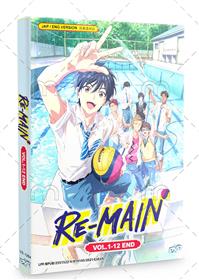 Re-Main Anime DVD (2021) Complete Box Set English Dub