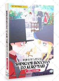 Shinigami Bocchan to Kuro Maid Anime DVD (2021) Complete Box Set English Dub