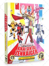 Kikai Sentai Zenkaiger 1-49 end + 2 Movies Anime DVD (2021-2022) Complete Box Set English Sub