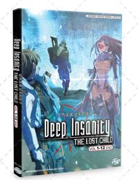 Deep Insanity: The Lost Child Anime DVD (2021) Complete Box Set English Dub