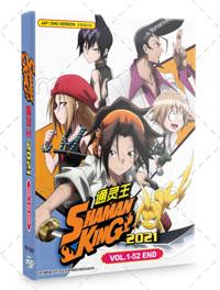 Shaman King (2021) Anime DVD (2021) Complete Box Set English Dub