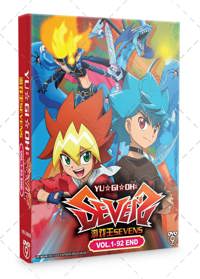 Yu-Gi-Oh! Sevens Anime DVD (2022) Complete Box Set English Sub