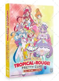 Tropical-Rouge! Precure +2 Movies Anime DVD (2021-2022) Complete Box Set English Sub