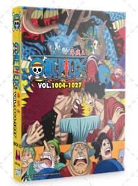 One Piece Box 33 (TV 1004 - 1027) Anime DVD (2020) Complete Box Set English Sub