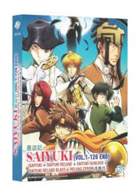 Gensoumaden Saiyuuki (5 in 1) Anime DVD (2000-2022) Complete Box Set English Dub