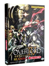 Overlord IV Anime DVD (2022) Complete Box Set English Dub