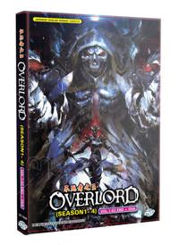 Overlord Season 1-4 + OVA Anime DVD (2015~2022) Complete Box Set English Dub