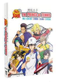 The Prince Of Tennis + 2 Movies + 25 OVA +3 Special Anime DVD (2001-2022) Complete Box Set English Sub