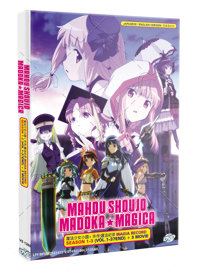 Mahou Shoujo Madoka Magika Season 1-3 + Movies Anime DVD (2011-2022) Complete Box Set English Dub