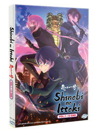 Shinobi no Ittoki Anime DVD (2022) Complete Box Set English Dub