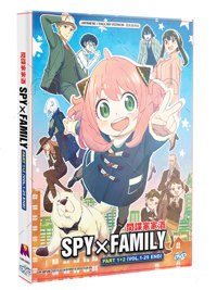 Spy x Family Season 1+2 Anime DVD (2022) Complete Box Set English Dub