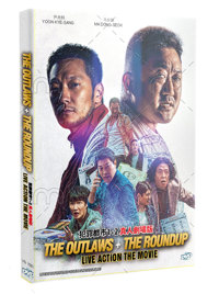 The Outlaws +The Roundup Live Action The Movie Korean Movie DVD (2017) English Sub