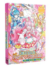 Delicious Party♡Precure + Movie Anime DVD (2022) Complete Box Set English Sub