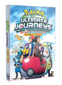 Pokemon Ultimate Journeys: The Series + Aim to Be a Pokemon Master + 5 Special Anime DVD (2022) Complete Box Set English Sub