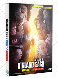 Vinland Saga Season 1+2 Anime DVD (2020-2023) Complete Box Set English Dub