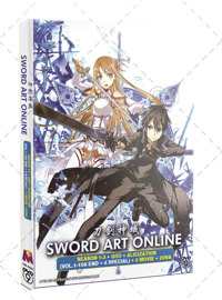 Sword Art Online Season 1-3+GGO+Alicization 4 Special+ 3 MOVIE + 2OVA Anime DVD (2012-2018) Complete Box Set English Dub