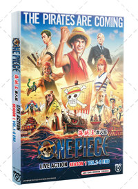 One Piece Live Action Japanese Movie DVD (2023) Complete Box Set English Dub