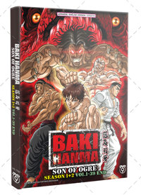 Hanma Baki: Son of Ogre Season 1+2 Anime DVD (2021-2023) Complete Box Set English Dub