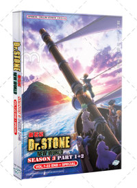 Dr. Stone: New World Season 3 part 1+2 + Special Anime DVD (2023) Complete Box Set English Dub