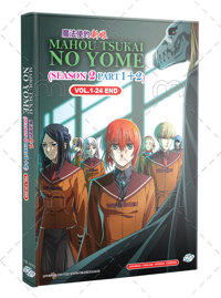 Mahoutsukai no Yome Season 2 (Part 1+2) Anime DVD (2023) Complete Box Set English Dub