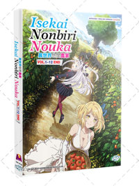 Isekai Nonbiri Nouka Anime DVD (2024) Complete Box Set English Dub