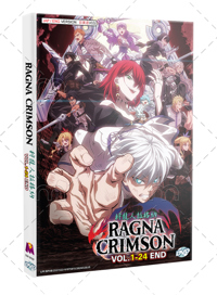 Ragna Crimson Anime DVD (2024) Complete Box Set English Dub