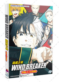 Wind Breaker Anime DVD (2024) Complete Box Set English Dub