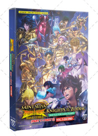 Saint Seiya: Knights of the Zodiac - Battle Sanctuary Part 1+2 Anime DVD (2022-2024) Complete Box Set English Dub