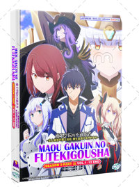 Maou Gakuin no Futekigousha II: Shijou Saikyou no Maou no Shiso, Tensei shite Shison-tachi no Gakkou Anime DVD (2024) Complete Box Set English Dub