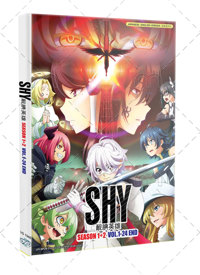 Shy Season 1+2 Anime DVD (2024) Complete Box Set English Dub