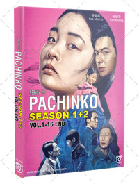 Pachinko Season 1+2 Korean Drama DVD (2024) Complete Box Set English Sub