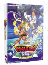 Digimon Tamers 03 Anime DVD (2001-2002) Complete Box Set English Dub