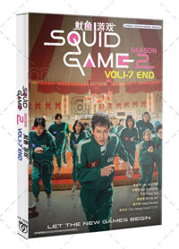 Squid Game Season 2 Korean Drama DVD (2024) Complete Box Set English Dub