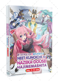 NEET Kunoichi to Nazeka Dousei Hajimemashita Anime DVD (2025) Complete Box Set English Sub