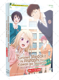 Kuroiwa Medaka ni Watashi no Kawaii ga Tsuujinai Anime DVD (2025) Complete Box Set English Dub