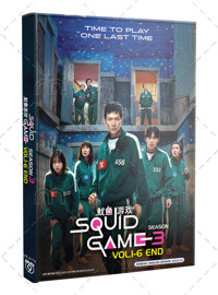 Squid Game Season 3 Korean Drama DVD (2025) Complete Box Set English Sub