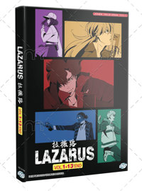 Lazarus Anime DVD (2025) Complete Box Set English Dub