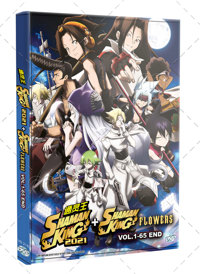 Shaman King +Shaman King: Flowers Anime DVD (2024) Complete Box Set English Sub