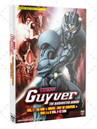 Guyver: The Bioboosted Armor &plus; MOVIE : OUT OF CONTROL &plus; OVA I&amp;II Anime DVD (2025) Complete Box Set English Dub