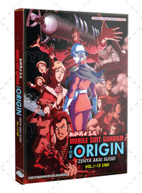 MOBILE SUIT GUNDAM: THE ORIGIN - ZENYA AKAI SUISEI Anime DVD (2019) Complete Box Set English Dub MOBILE SUIT GUNDAM: THE ORIGIN - ZENYA AKAI SUISEI Anime DVD (2019) Complete Box Set English Dub