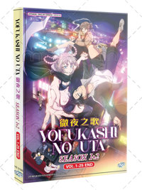 Yofukashi no Uta Season 1&plus;2 Anime DVD (2022-2025) Complete Box Set English Sub