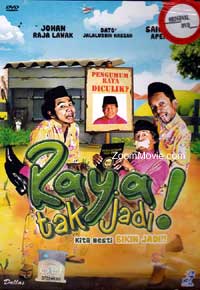 Raya Tak Jadi Malay Movie DVD (2011) English Sub