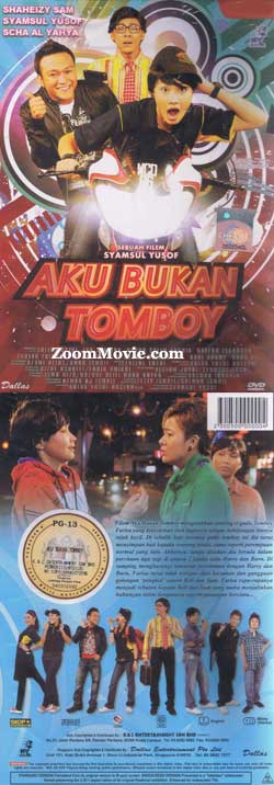 Aku Bukan Tomboy Malay Movie DVD (2011) English Sub